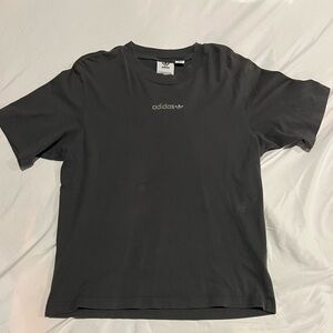 Adidas Men's Dark Gray T-Shirt